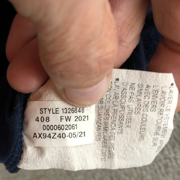 Under Armour Mens T-Shirt Large Short Sleeve Loose Fit Football Tee Casual Navy - Picture 7 of 9